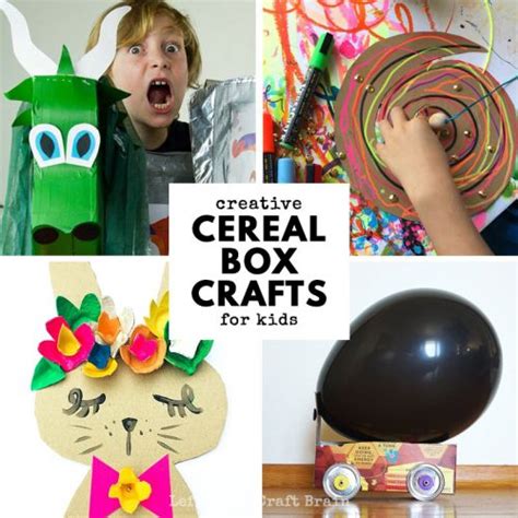 cereal box metal art|five minute craft cereal boxes.